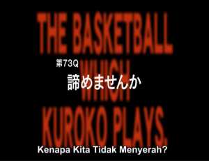 Judul Episode 23 Kuroko no Basket